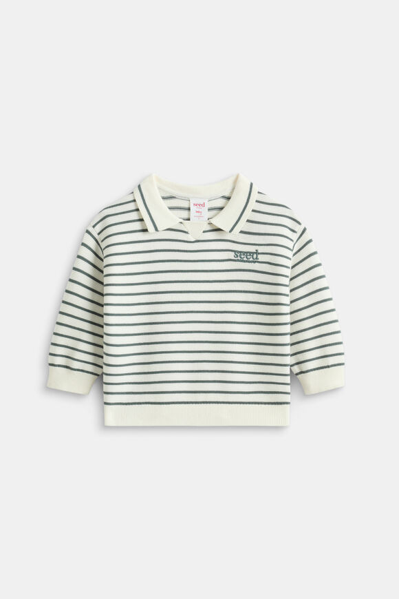 Core Knit Sweater  Forest  hi-res