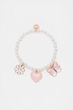 Pearl Charm Bracelet  Multi  hi-res