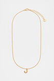 Bubble Letter Necklace  J  hi-res