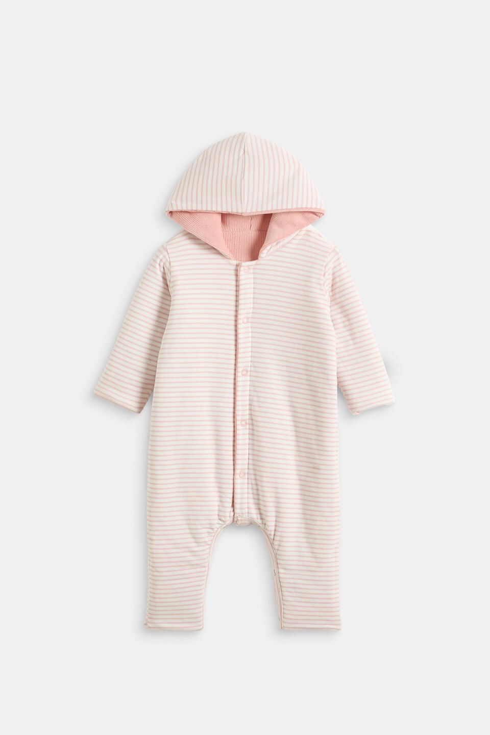 Logo Corduroy Coverall  Blush Pink
