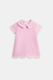 Scallop Tweed Dress  Candy Pink  hi-res