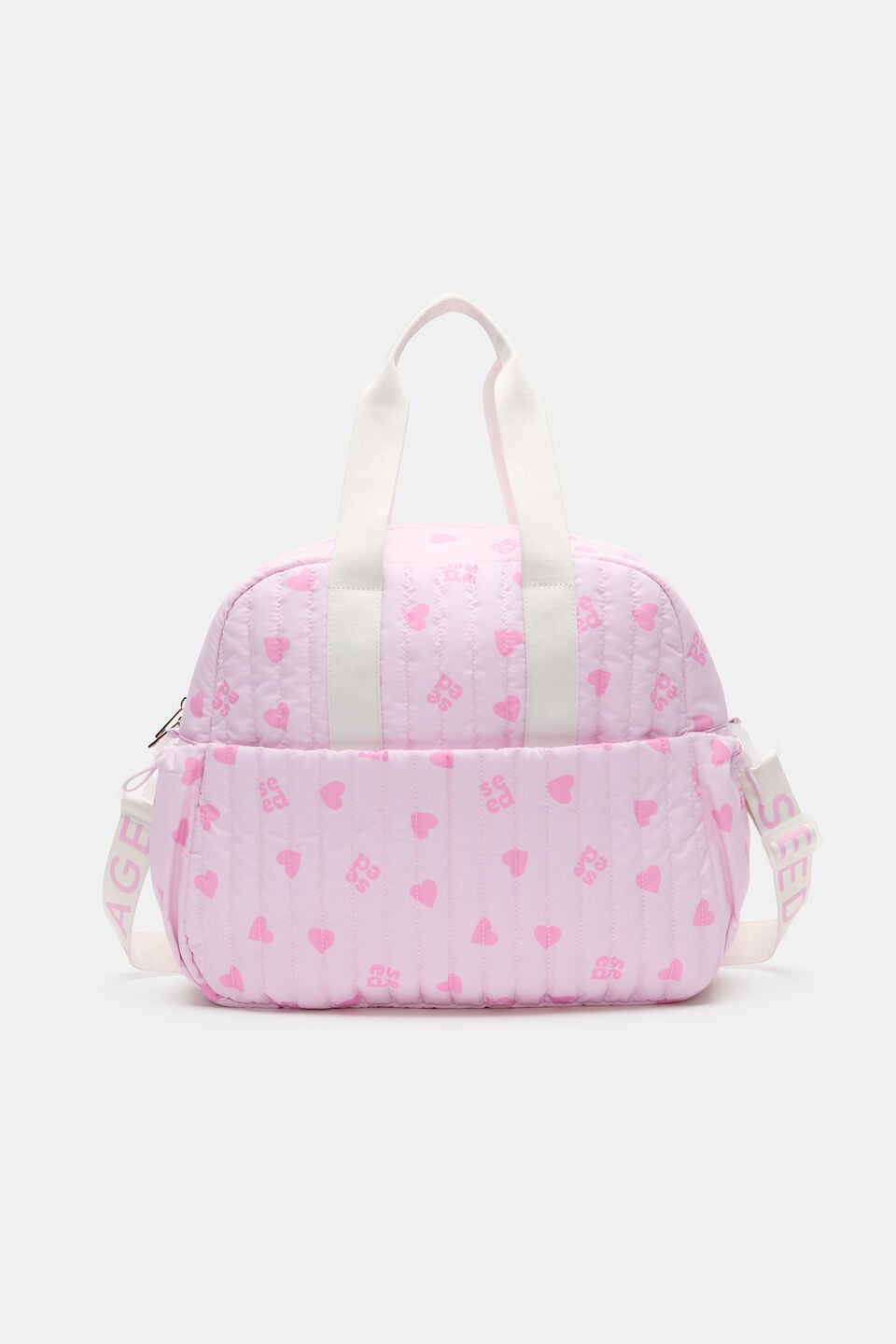 Baby Quilted Overnighter  Heart