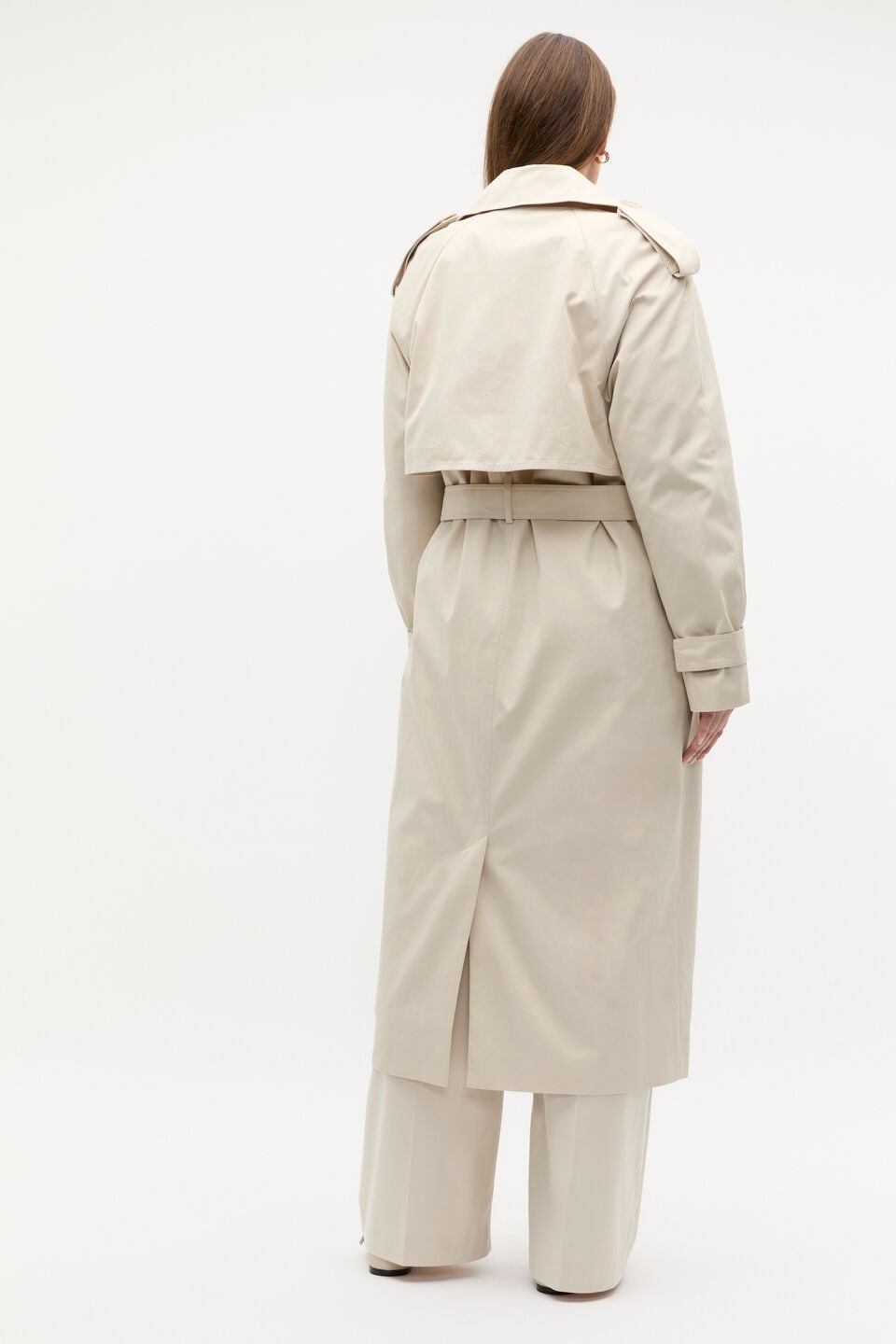 Minimalist Trench  Oat