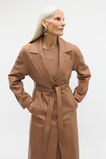 Leather Coat  Amaretto  hi-res