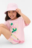 Embroidered Bucket Hat  Pink Lemonade  hi-res