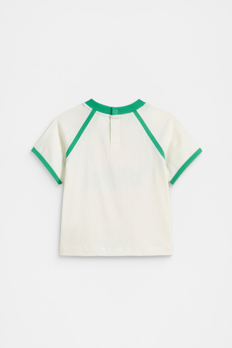 Croc Raglan Tee  Classic Cream