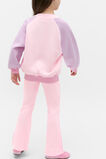 Colour Block Logo Sweat  Pink Lemonade  hi-res
