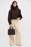 Felt Mini Tote  Coffee Bean  hi-res