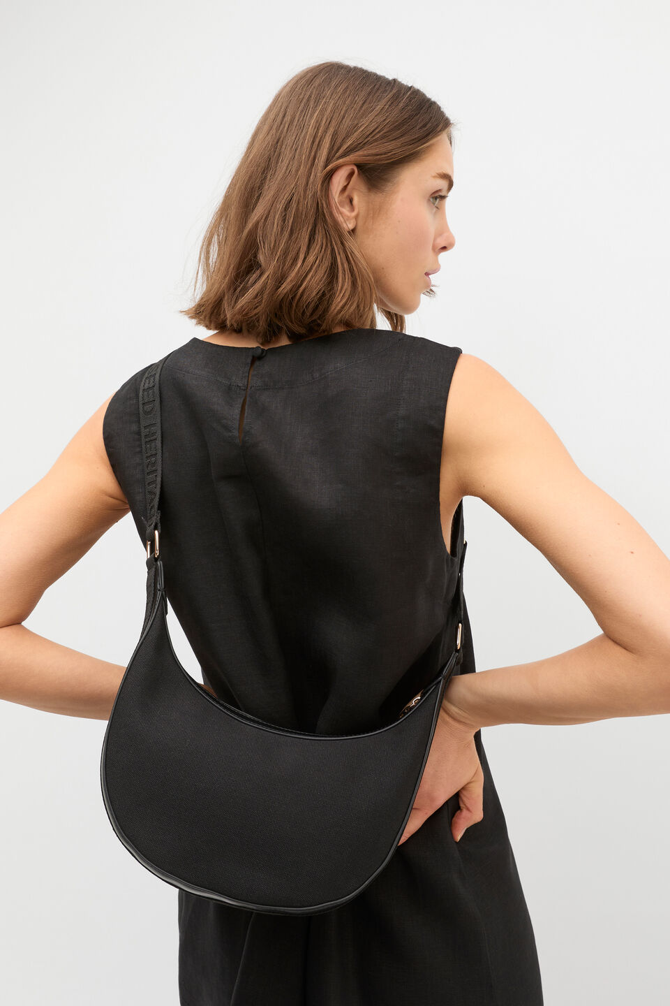Seed Crossbody Bag  Black