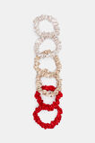 Mini Scrunchie  Poppy  hi-res