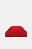 Suede Rounded Clutch  Poppy  hi-res