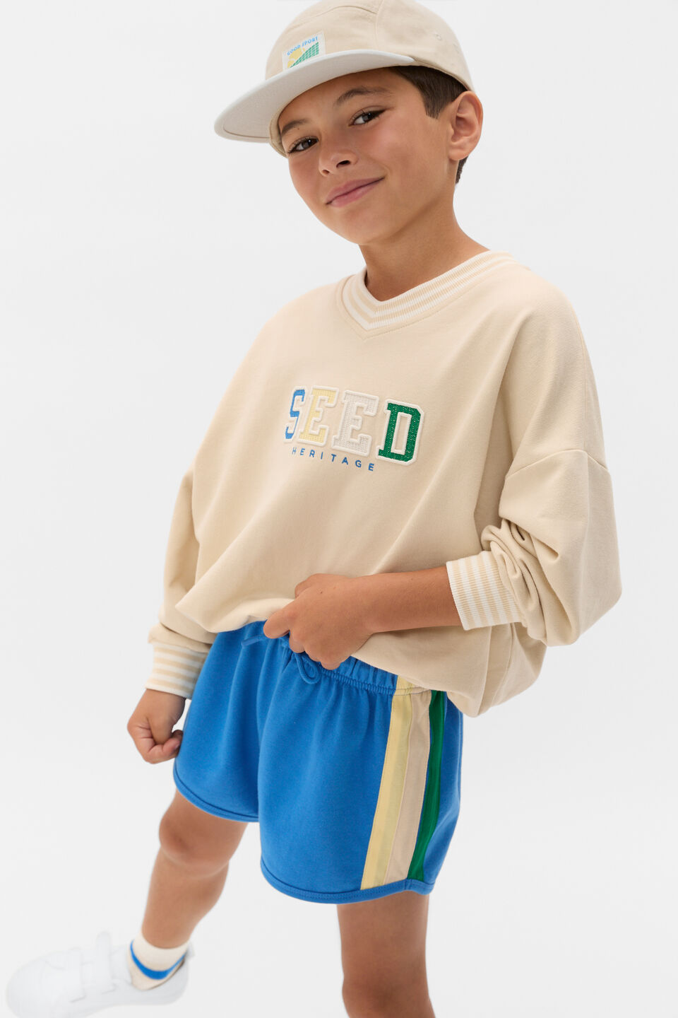 Runner Short  Captain Blue