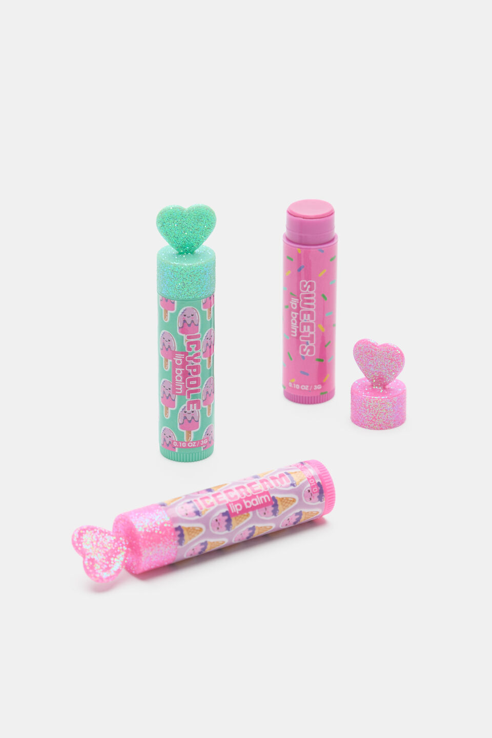Sprinkles Lip Balm 3 Pack  Multi