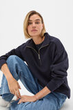 Heritage Zip Sweat  Twilight Blue  hi-res