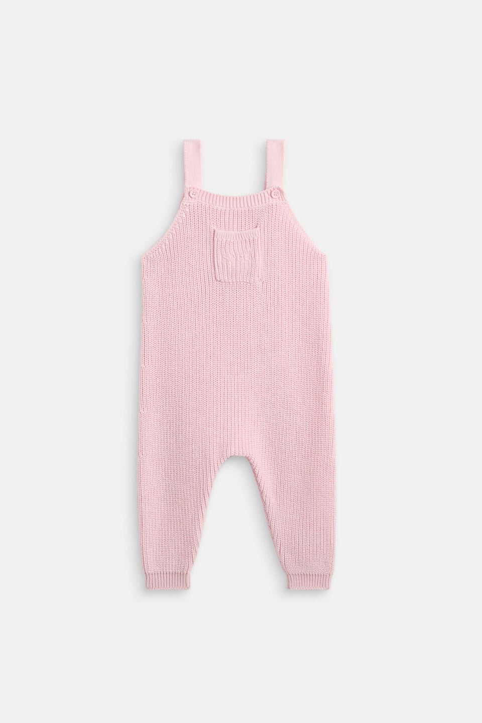 Knit Logo Overall  Posie