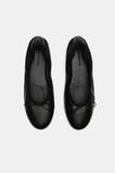 Rae Elasticated Ballet Flat  Black  hi-res