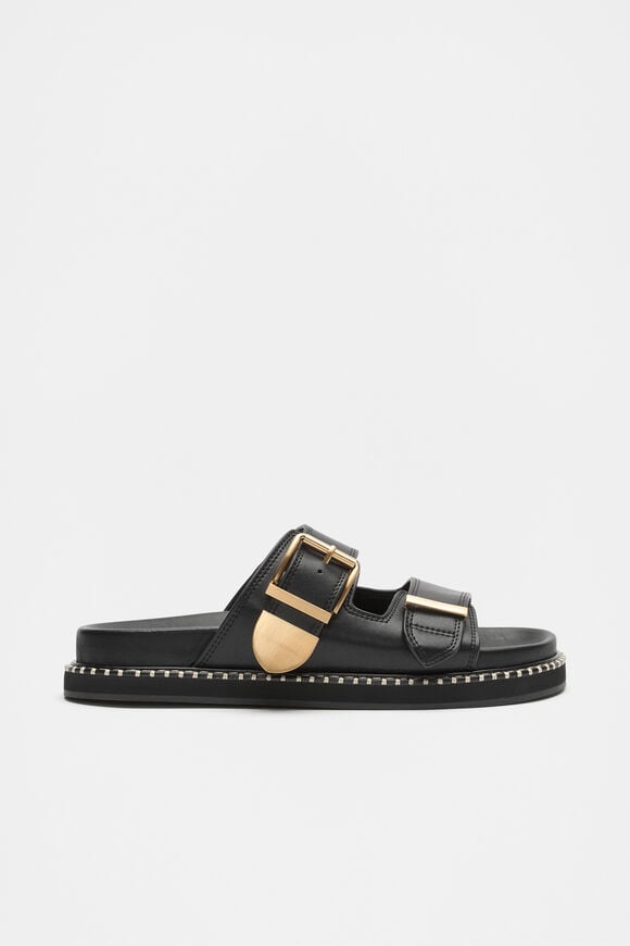 Sasha Trim Slide  Black  hi-res