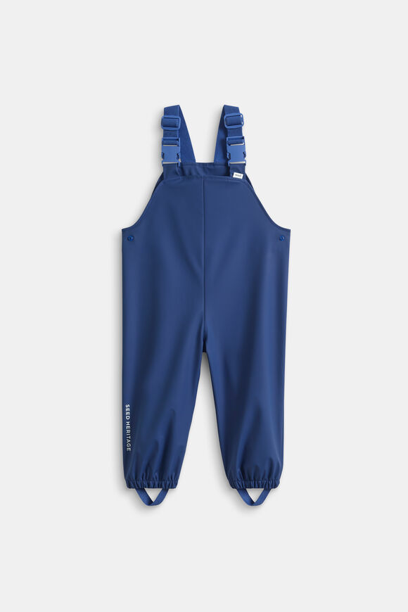 Mini Rain Overall  Blue Multi  hi-res