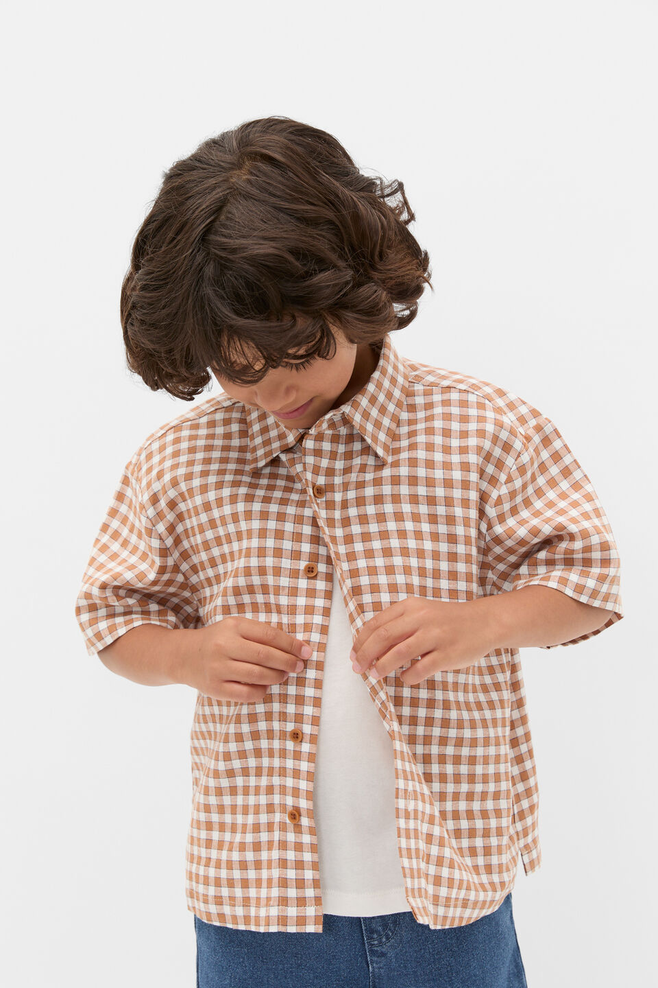 Short Sleeve Shirt  Spice