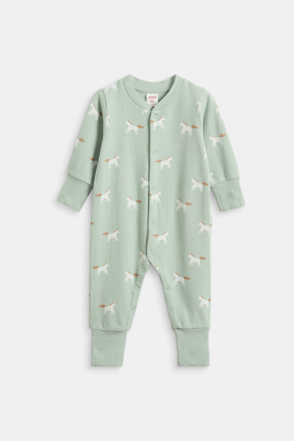 Horse Jumpsuit  Sage  hi-res