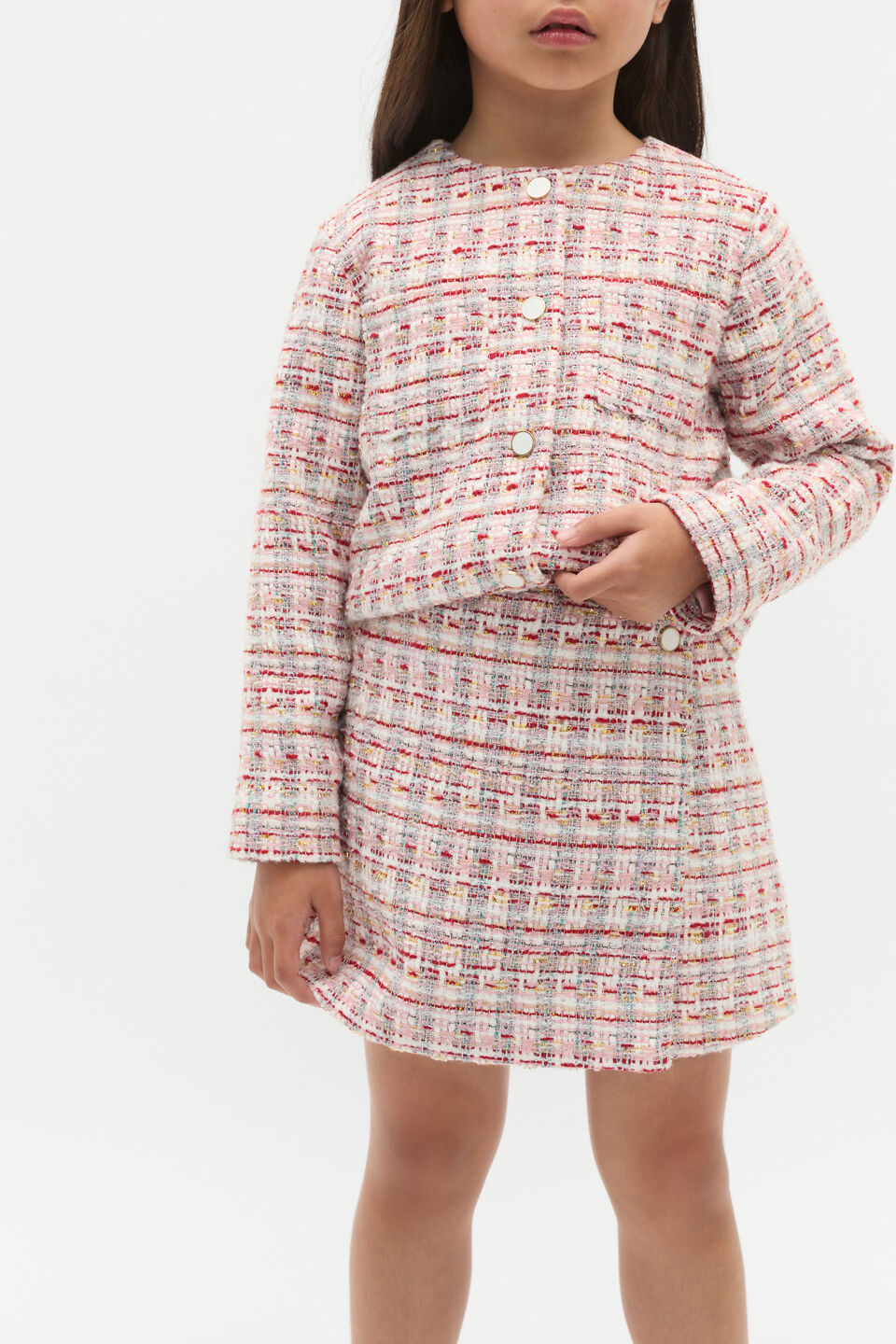 Tweed Skirt  Multi