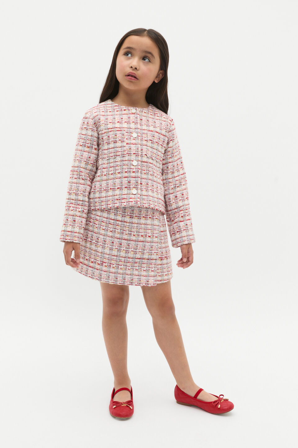 Tweed Skirt  Multi