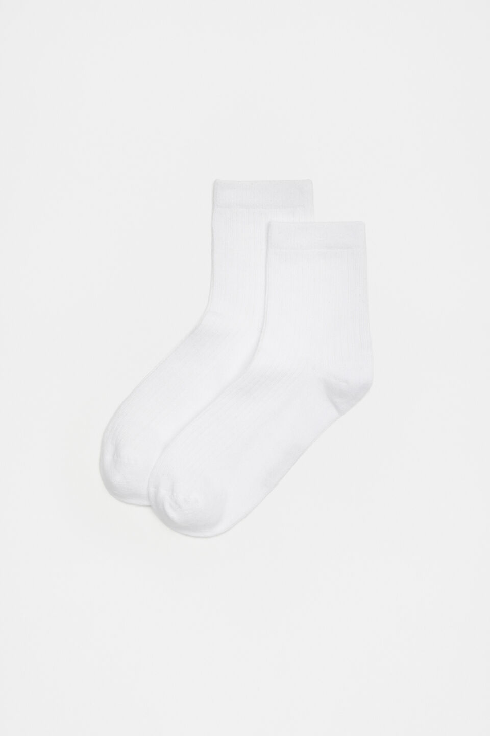 Core Quarter Crew Sock  White