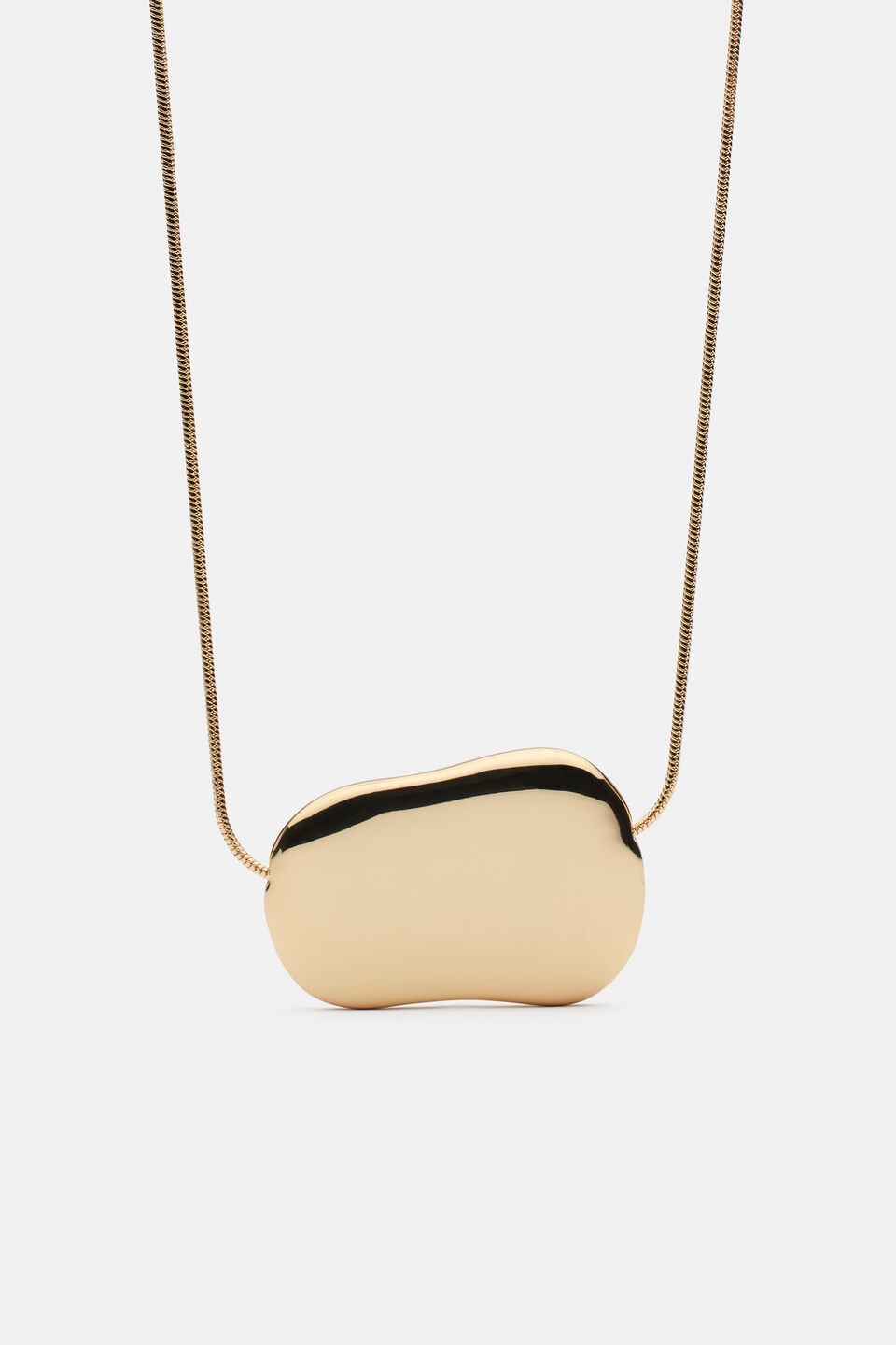 Adjustable Pendant Necklace  Gold