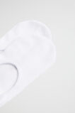 No Show Sock  White  hi-res