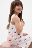Mini Straw Cherry Bag  Cherry Blossom  hi-res