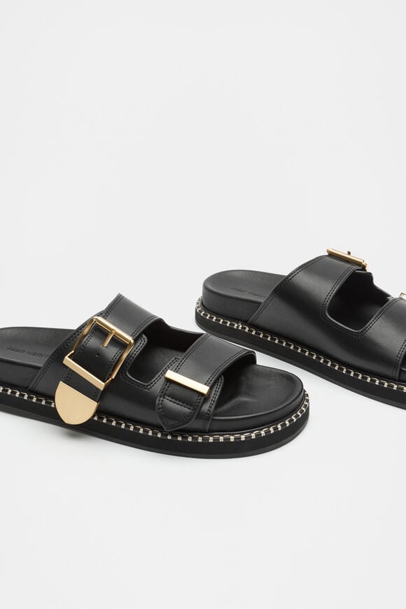 Sasha Trim Slide  Black  hi-res