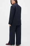 Wool Blend Pinstripe Blazer  Twilight Blue Stripe  hi-res
