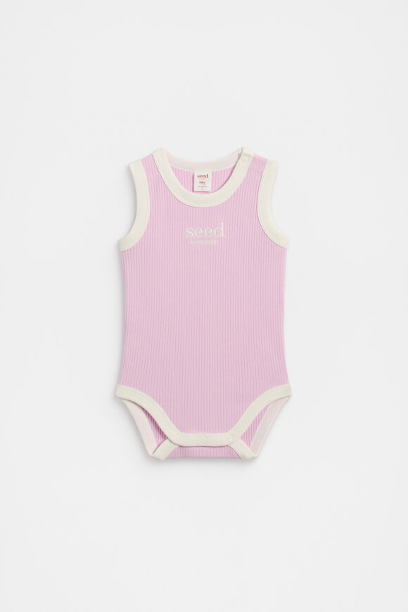Logo Tank Bodysuit  Blossom  hi-res