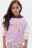 Colour Block Hoodie  Orchid  hi-res