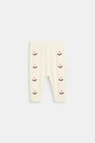 Floral Cable Knit Pant  Classic Cream  hi-res
