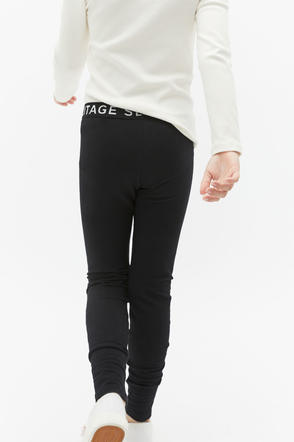 Core Terry Legging  Black