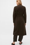 Luxe Fluffy Long Cardigan  Coffee Bean  hi-res