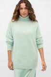 Mohair Blend Roll Neck Knit  Soft Moss  hi-res