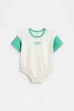 Logo Oversized Bodysuit  Classic Cream  hi-res