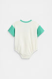 Logo Oversized Bodysuit  Classic Cream  hi-res