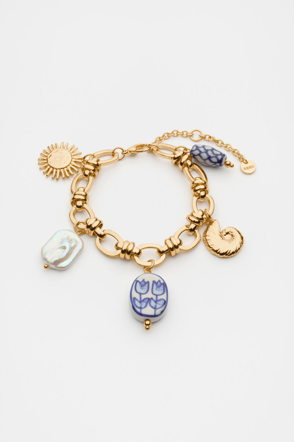 Charms Bracelet  Gold