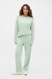 Washed Cotton Long Sleeve Top  Soft Moss Wash  hi-res