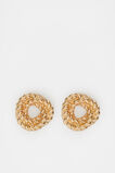 Rope Chain Stud  Gold  hi-res