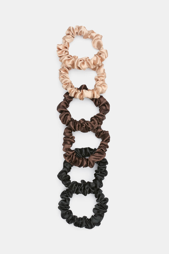 Mini Scrunchie  Neutral  hi-res