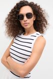 Textured Rib Tank  Twilight Blue Stripe  hi-res