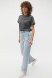 Core Longline Tee  Charcoal Wash  hi-res