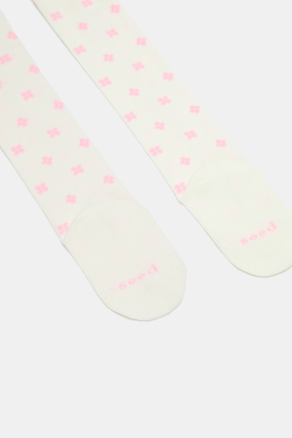 Floral Yardage Tight  Candy Pink