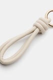 Loop Heart Keyring  Cream  hi-res