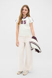 V Neck Baby Tee  Classic Cream  hi-res