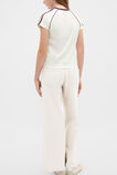 V Neck Baby Tee  Classic Cream  hi-res
